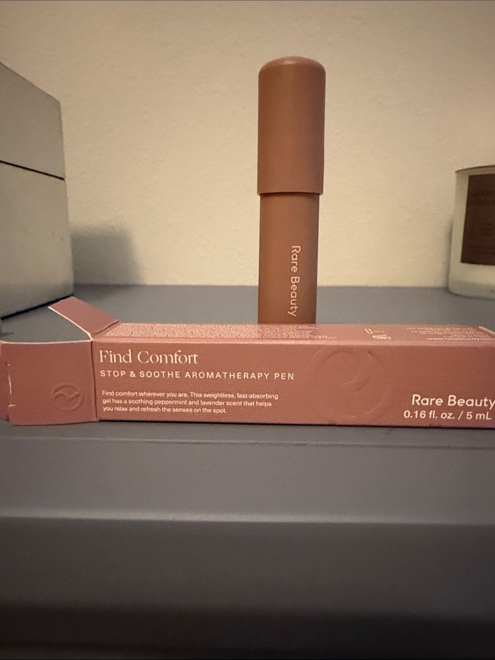 NIB Rare Beauty Find Comfort Stop and Soothe Aromatherapy Pen